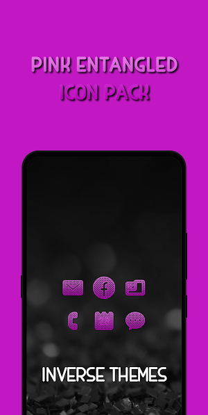 Pink - Entangled Icon Pack Screenshot 2