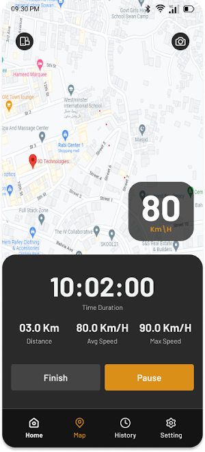 Speedometer Screenshot 1
