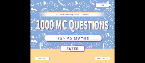 1000 MC Questions for P5 Maths Screenshot 0