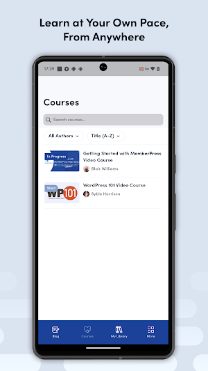 MemberPress University Screenshot 2