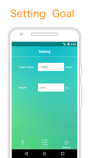 Pedometer Simple Screenshot 3