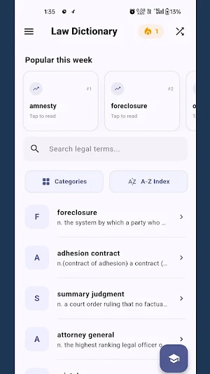 Law Dictionary Offline - AI Screenshot 0