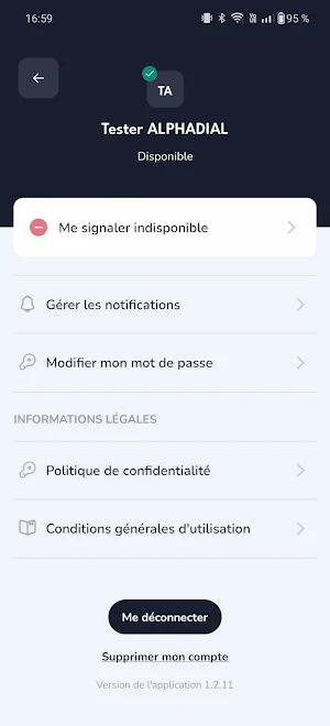 Alphadial Screenshot 2