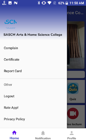 SASCM Arts Home Science College Screenshot 3