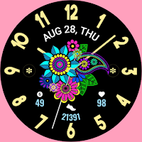Vibrant Mandala Analog