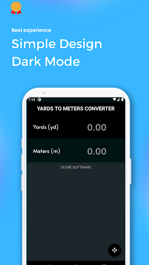 Yards to Meters Converter Screenshot 2