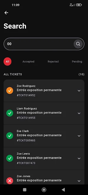 INGENIE Ticketing Screenshot 1