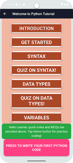 Python For You Screenshot 1