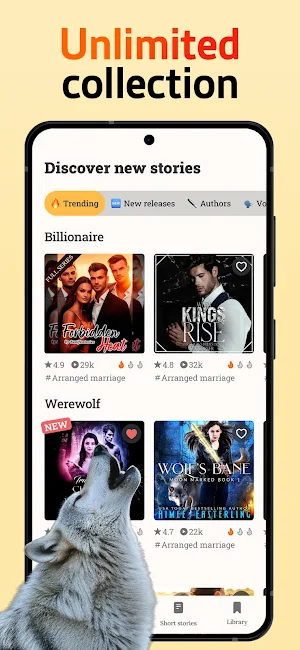 LoveLit - Novels & Audiobooks Screenshot 1