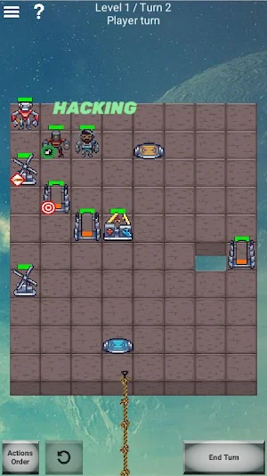Droid Mania Tactical Roguelike Screenshot 2