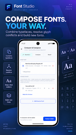 Font Studio: Font Engineer Screenshot 2