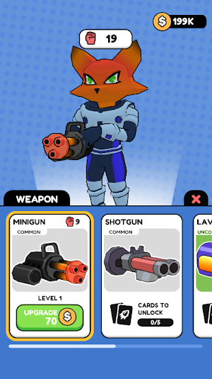 Fox Striker Shooter Screenshot 1