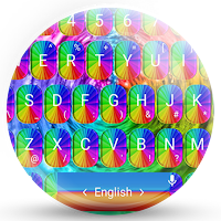 Keyboard Theme Shading Rainbow