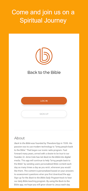 Back to the Bible Screenshot 0