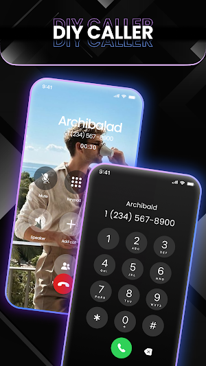 Phone Dialer: Call Themes Screenshot 0