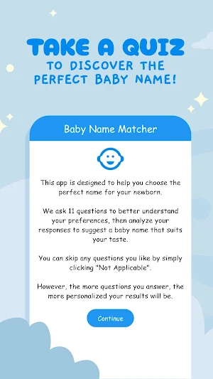 Baby Name Matcher - Names 2024 Screenshot 0