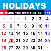 2020 World Public Holiday Cale
