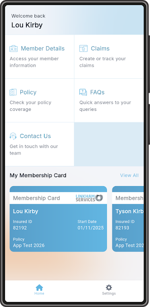 LinkhamCare Screenshot 1