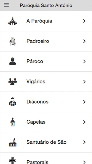 Paróquia Santo Antonio - Lapa Screenshot 2