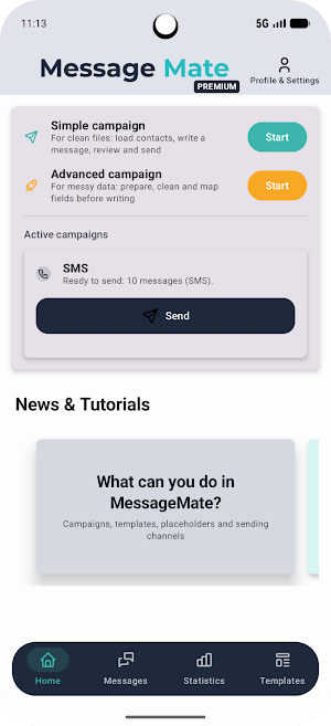 Message Mate: Bulk SMS Screenshot 0
