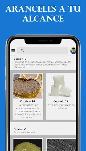 Aranceles Ecuador Screenshot 1