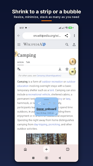 StickyHover: Floating Notes Screenshot 1