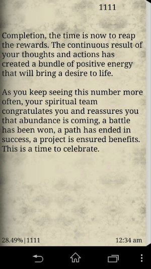 Numbers & Their Messages Ebook Screenshot 0