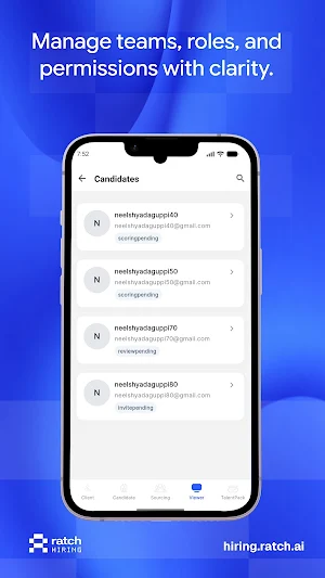 Ratch Recruiter Screenshot 3