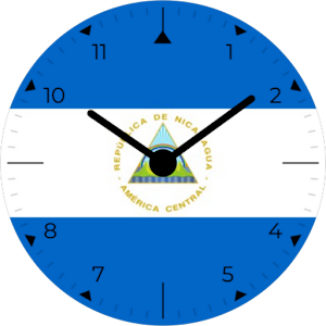 Nicaragua Analog Watch Face Screenshot 0
