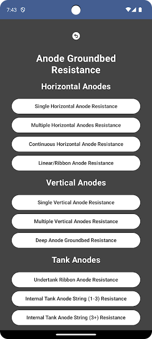Cathodic Protection Calculator Screenshot 1