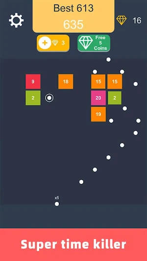 BB Shot - Blocks VS Ball Chain Screenshot 3