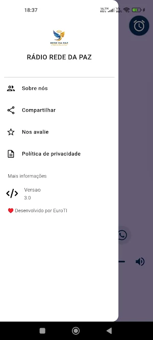 RÁDIO REDE DA PAZ Screenshot 2