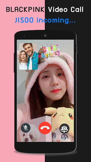 BlackPink Call-Fake Video Call Screenshot 2
