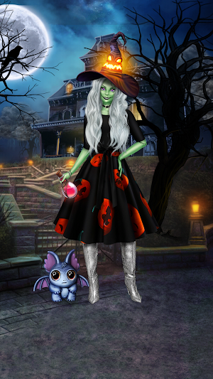 Monster Girl Dress Up - Halloween Fashion Screenshot 3