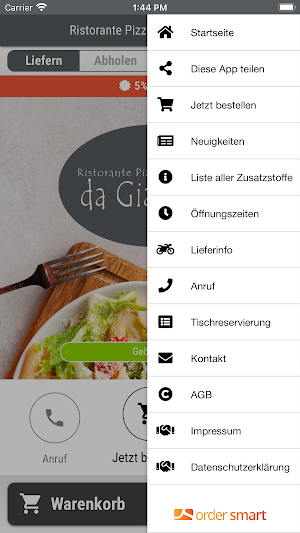 Ristorante Pizzeria da Giacomo Screenshot 2