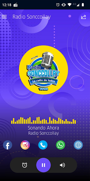 Radio Sonccollay 93.5 Fm Vraem Screenshot 0