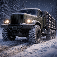 Arctic Timber Truck Sim