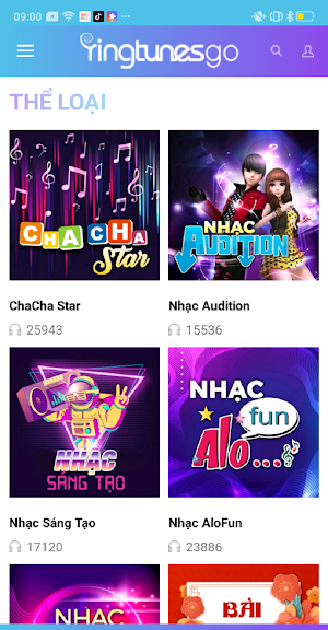 RINGTUNES Screenshot 1