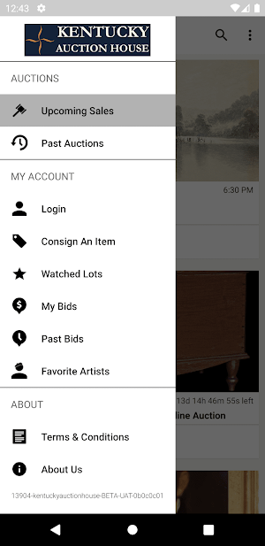 Kentucky Auctions Screenshot 3