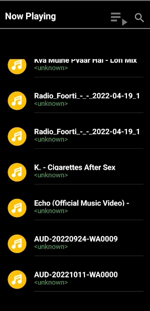 Fire Play : Music Player Screenshot 2