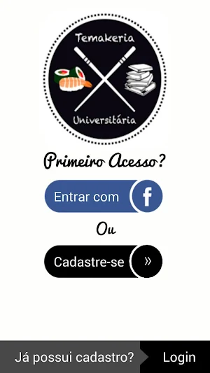 Temakeria Universitária - Delivery Screenshot 0
