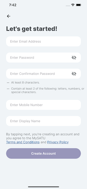 MySATU v3 Screenshot 3