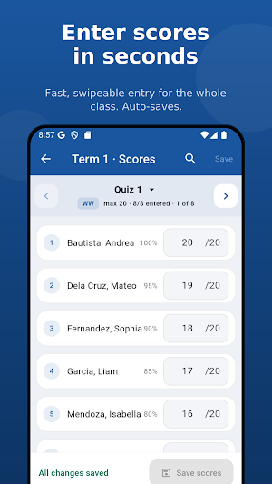 AnongKlase: Class Record Screenshot 1