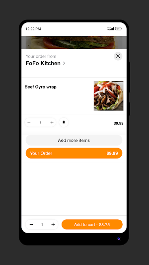 FoFo Kitchen Screenshot 2