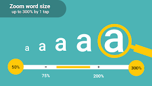 Big Font: Enlarge font - BigFont & Larger Font Screenshot 1