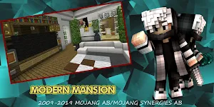 Map Modern Mansion : Big House Screenshot 1