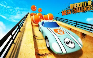 Mega Ramp Car Stunt Racing Games - Free Car Games Screenshot 2