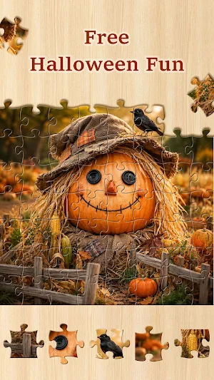 Ghostly Halloween Jigsaw Screenshot 1