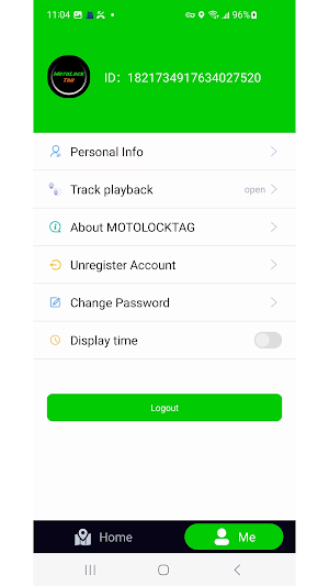MOTOLOCKTAG Screenshot 1