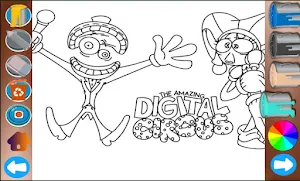 Digital Kircus : Coloring Game Screenshot 3